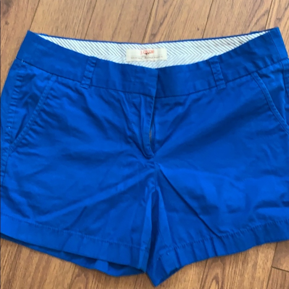 Blue casual shorts